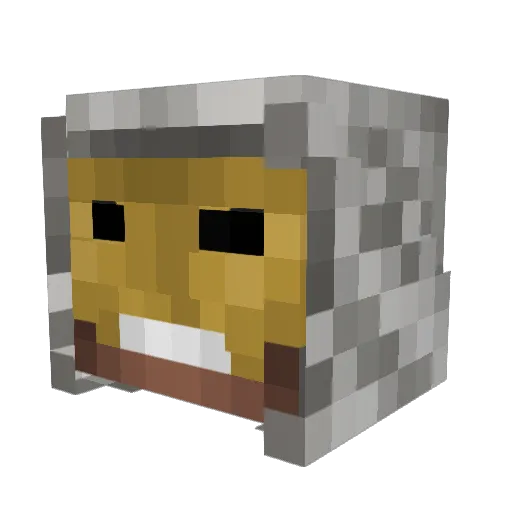 josesvaldo Minecraft avatar head, 3D render