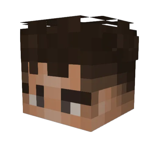 josesworld Minecraft avatar head, 3D render