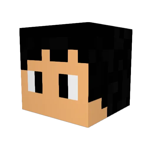 josetroll777 Minecraft avatar head, 3D render
