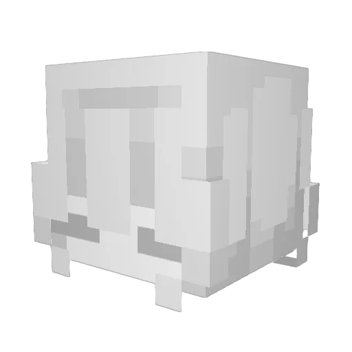 josevas Minecraft avatar head, 3D render