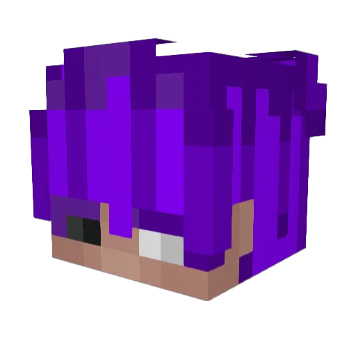 josh06 Minecraft avatar head, 3D render