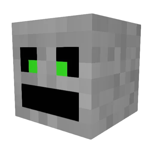 josh19806 Minecraft avatar head, 3D render