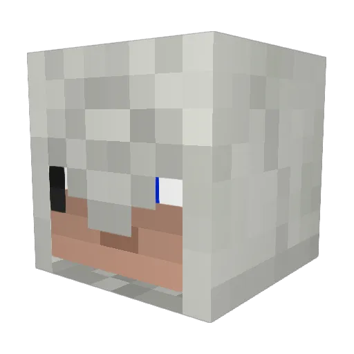 josh6894 Minecraft avatar head, 3D render