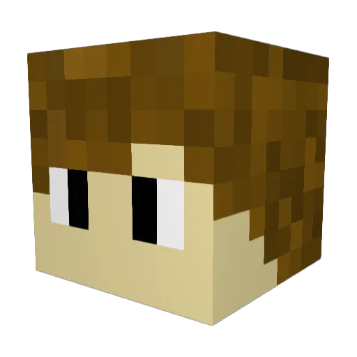 josh_41 Minecraft avatar head, 3D render