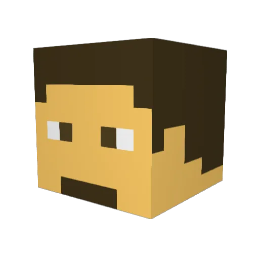josh_dg Minecraft avatar head, 3D render