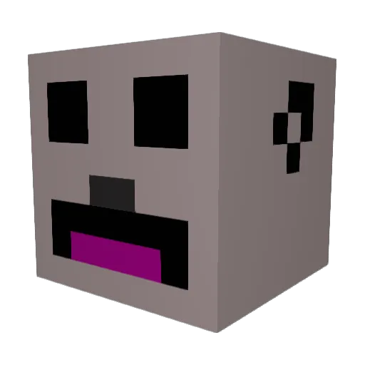 josh_fenner Minecraft avatar head, 3D render