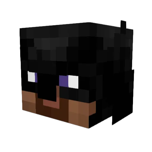 joshandtoria Minecraft avatar head, 3D render