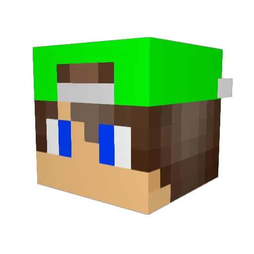 joshbarnes2004 Minecraft avatar head, 3D render