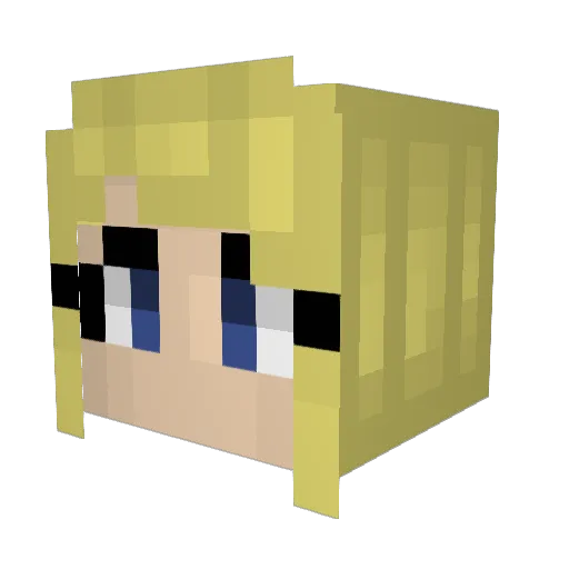 joshbuddy9 Minecraft avatar head, 3D render