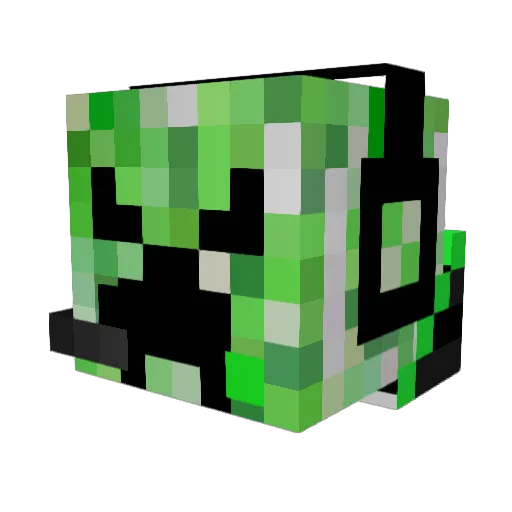 joshchamp Minecraft avatar head, 3D render