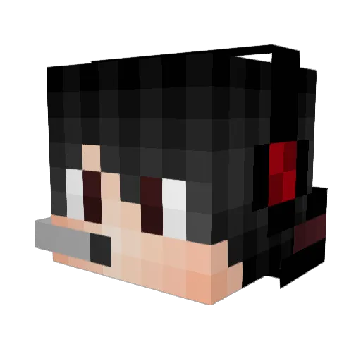 joshcz1 Minecraft avatar head, 3D render