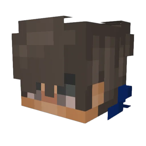 joshdave123 Minecraft avatar head, 3D render