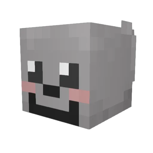 joshfrizz Minecraft avatar head, 3D render