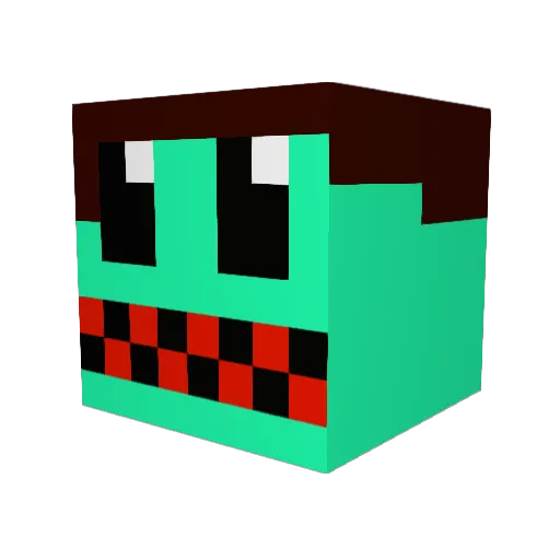 joshielethal01 Minecraft avatar head, 3D render