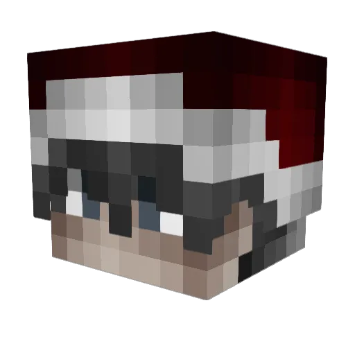 joshiem1010 Minecraft avatar head, 3D render
