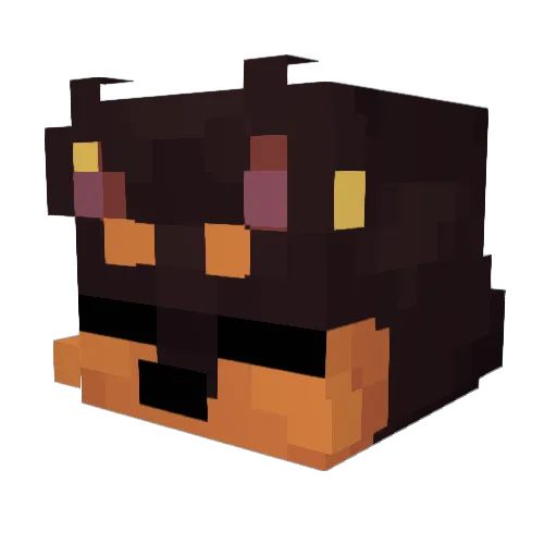 joshingcoder Minecraft avatar head, 3D render