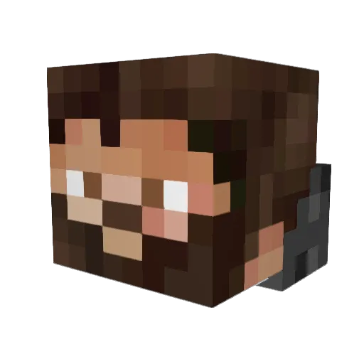 joshlee13 Minecraft avatar head, 3D render