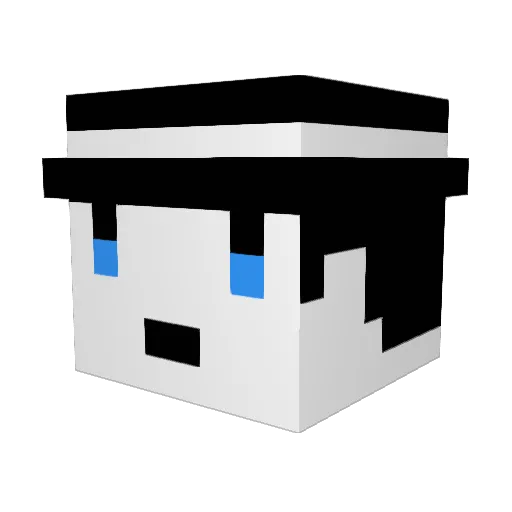 joshmac24 Minecraft avatar head, 3D render