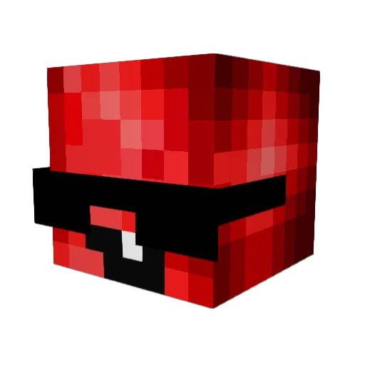 joshman226 Minecraft avatar head, 3D render