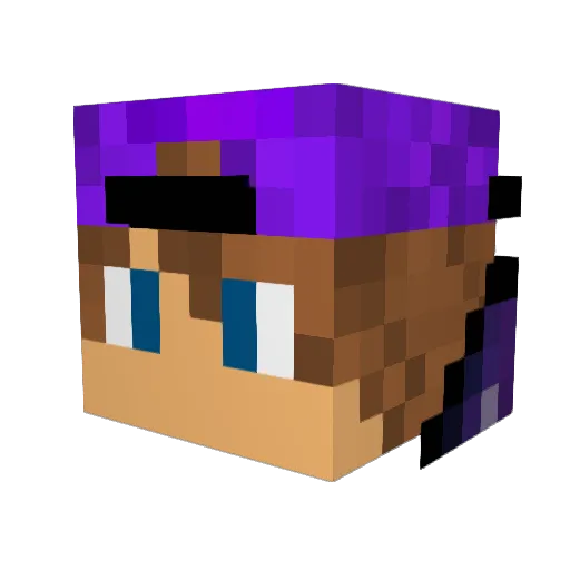 joshsbear Minecraft avatar head, 3D render