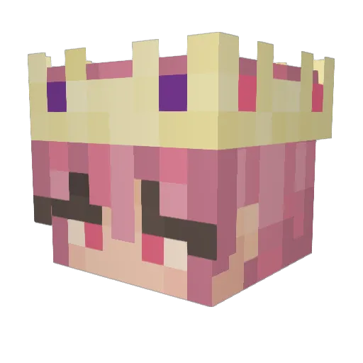 joshsuxx Minecraft avatar head, 3D render