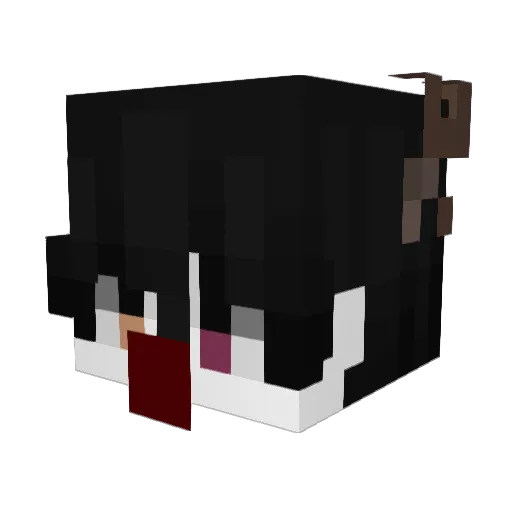 joshtharock Minecraft avatar head, 3D render