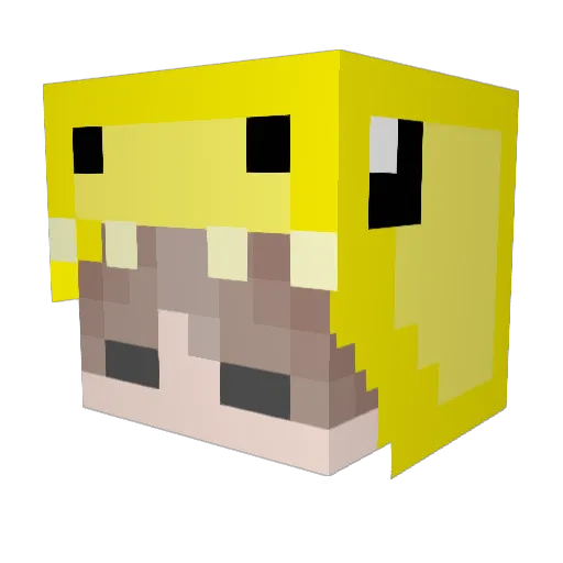 joshua1624 Minecraft avatar head, 3D render