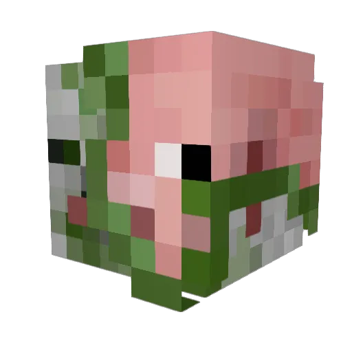 joshua435 Minecraft avatar head, 3D render