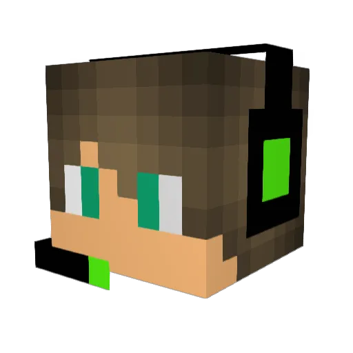 joshuar12 Minecraft avatar head, 3D render
