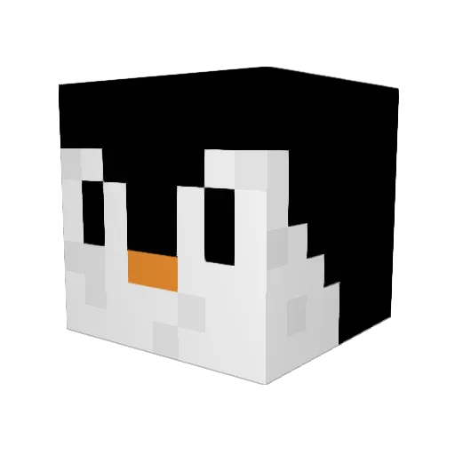 joshudaman Minecraft avatar head, 3D render