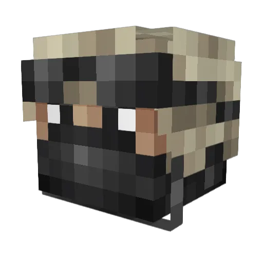 joshvcraft Minecraft avatar head, 3D render