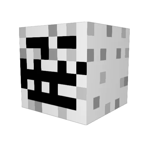 joshx13l Minecraft avatar head, 3D render