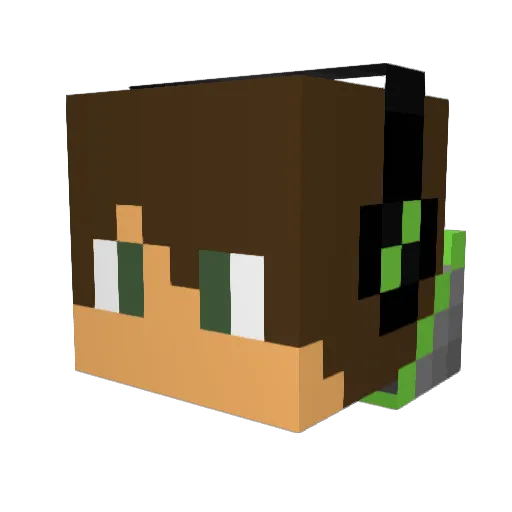 joshyboy02 Minecraft avatar head, 3D render