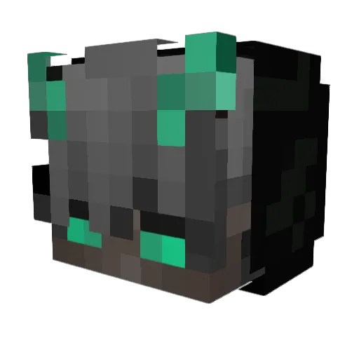 josiahlol Minecraft avatar head, 3D render