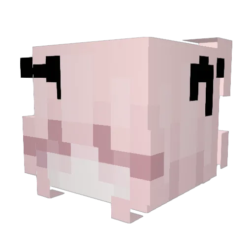 josiahwiah Minecraft avatar head, 3D render