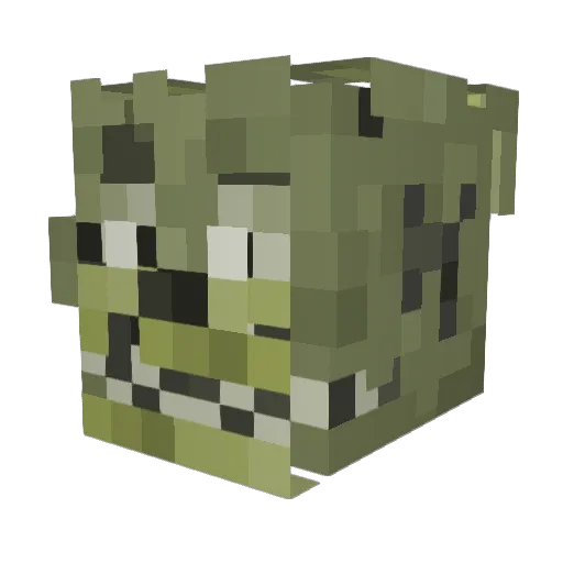 josias122 Minecraft avatar head, 3D render