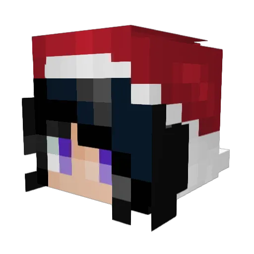 josienlesminous Minecraft avatar head, 3D render