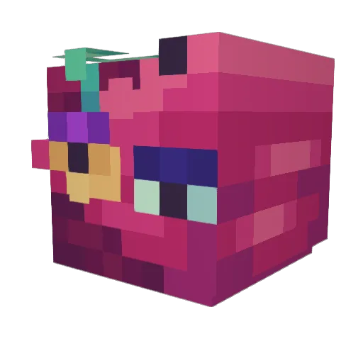 josighah Minecraft avatar head, 3D render