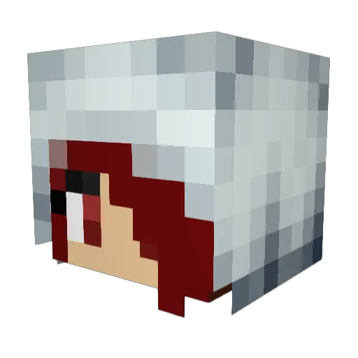 joslynr Minecraft avatar head, 3D render