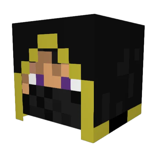 jossevdg Minecraft avatar head, 3D render