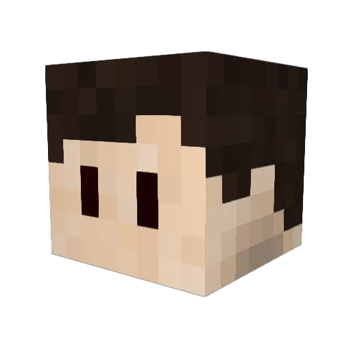jossi2 Minecraft avatar head, 3D render