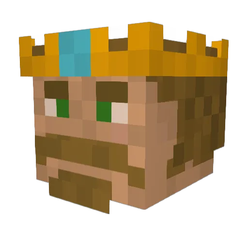 jossie2 Minecraft avatar head, 3D render