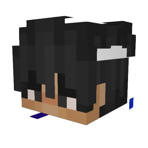 jossistok Minecraft avatar head, 3D render
