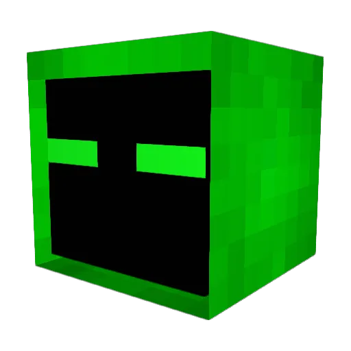 josula Minecraft avatar head, 3D render