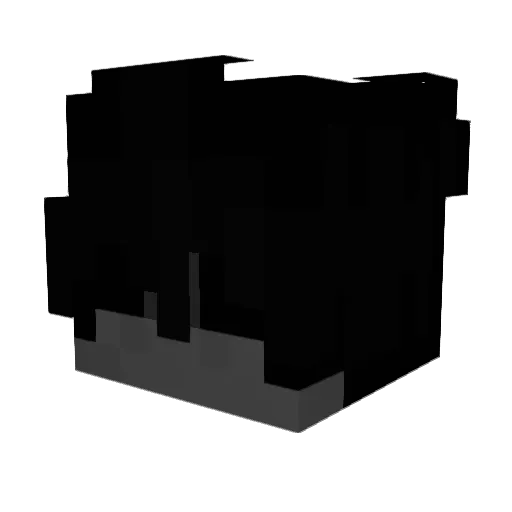 jotaarkka Minecraft avatar head, 3D render