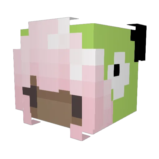 jotaay Minecraft avatar head, 3D render