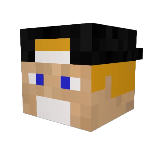 jotah19 Minecraft avatar head, 3D render