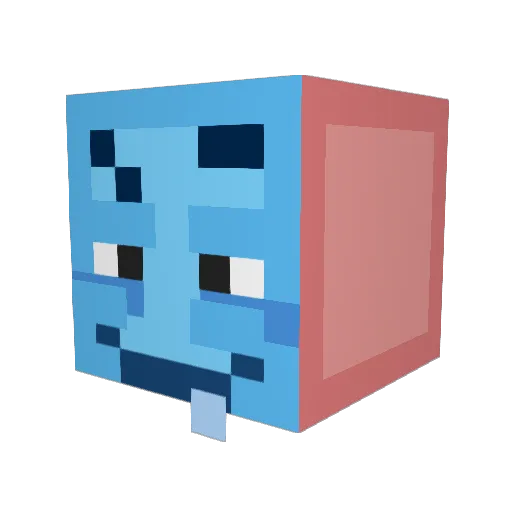 jotai233 Minecraft avatar head, 3D render