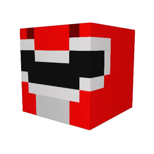 jotape Minecraft avatar head, 3D render