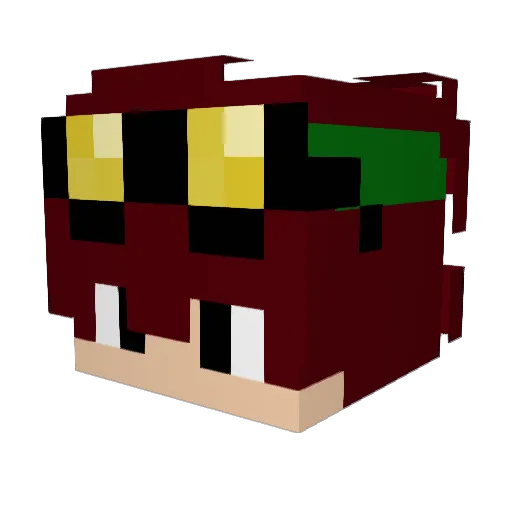 jotapezinho2011 Minecraft avatar head, 3D render